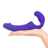 Aphrodisia Double Rider Strapless Strap-On Vibratör-Purple