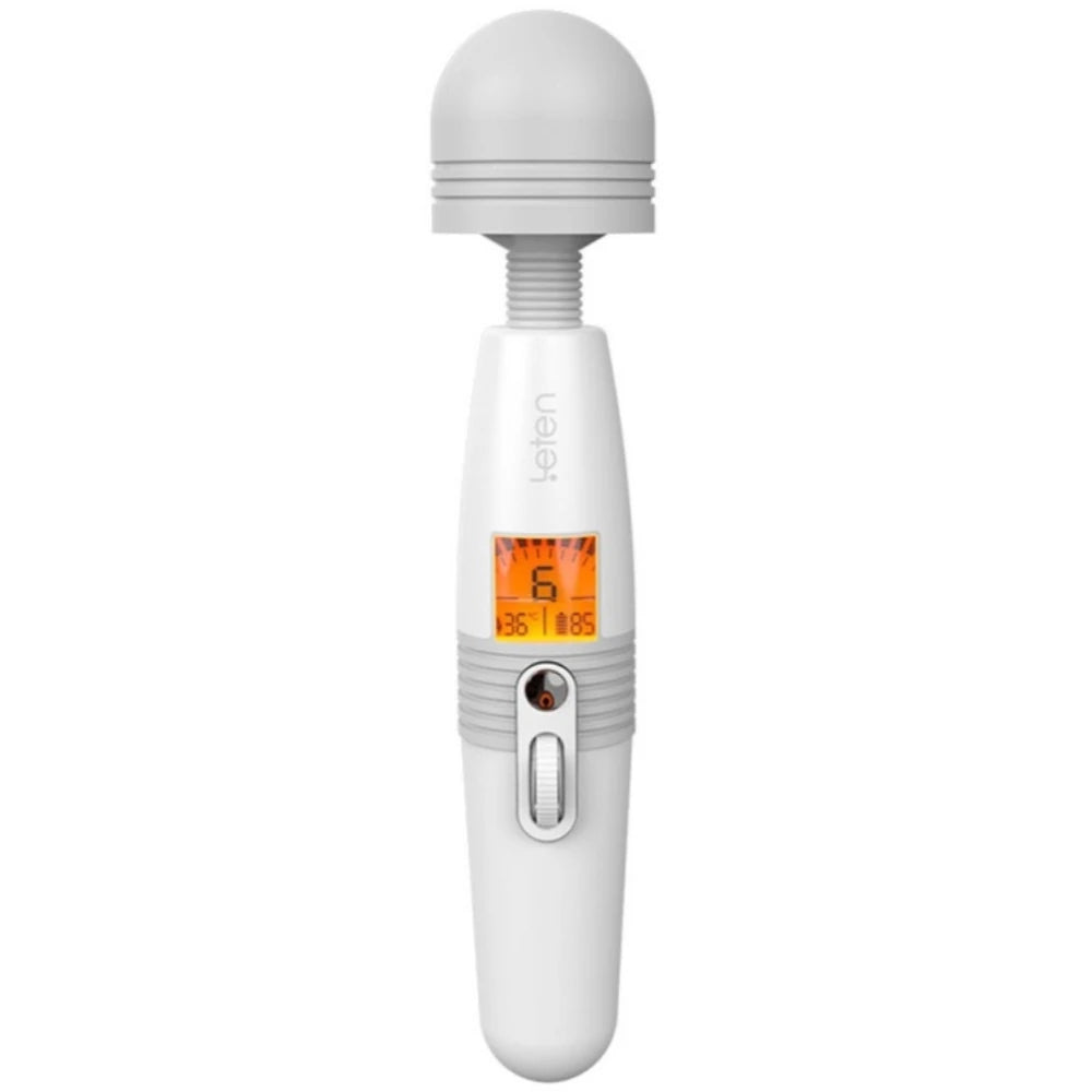 Leten Young Version Göstergeli ve Isıtmalı Masaj Wand Vibratör