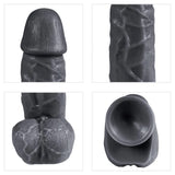 Xise Dildo Series X-Men Flexible Kalın Realistik Penis XS-WBC10011-Black