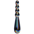 Lovetoy Twilight Gleam Glass Dildo Rising Ripples Cam Dildo
