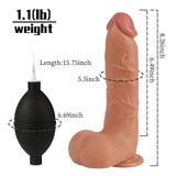 Dildo Series Adam 21 Cm Boşalabilir Penis