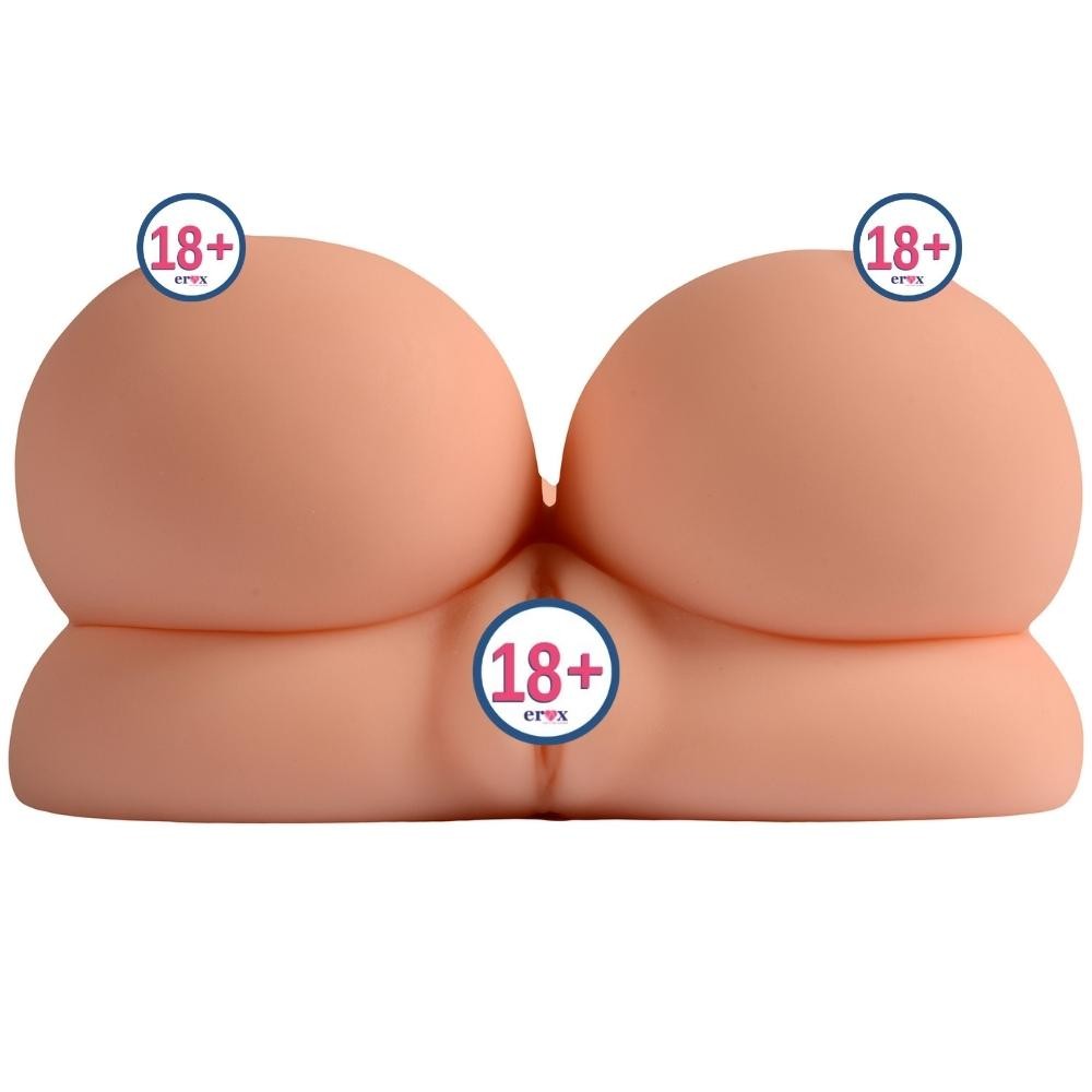 Shequ Elegant Oral ve Vajinal Göğüslü Masturbator