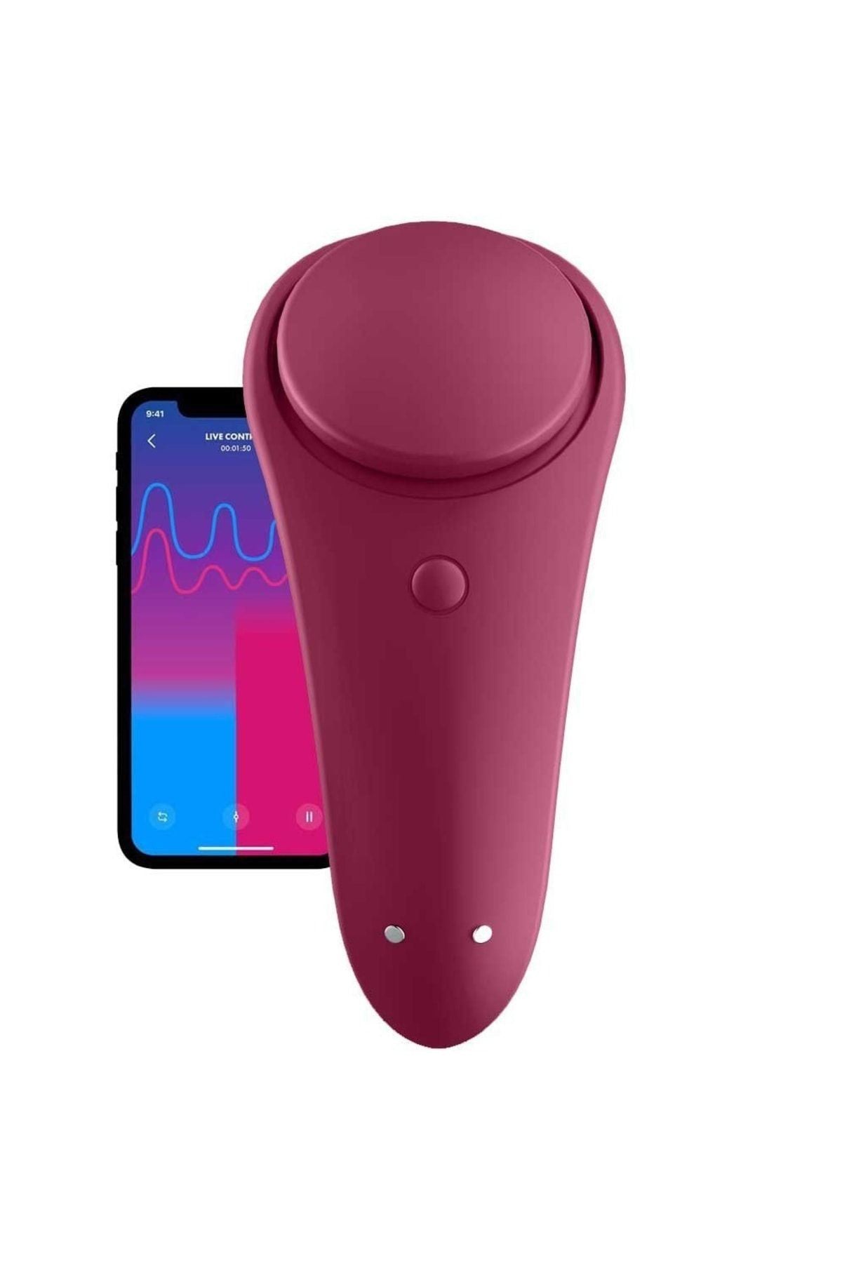 Sexy Secret Panty Vibrator Telefon Kontrollü Giyilebilir Vibratör