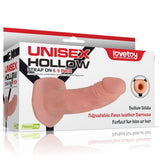 Lovetoy İçi Boş Unisex Kullanılabilen 17 Cm Belden Bağlamalı Penis