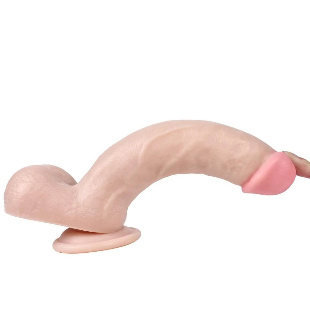 Xise Dildo Series Male Lion 20 Cm Realistik Penis