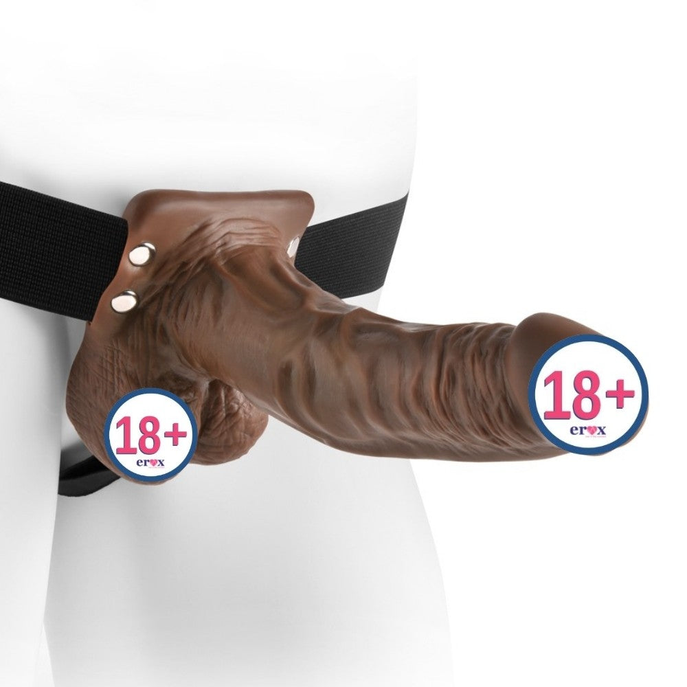 Fetish Fantasy Series Hollow Strap-On 19 Cm İçi Boş Kemerli Penis