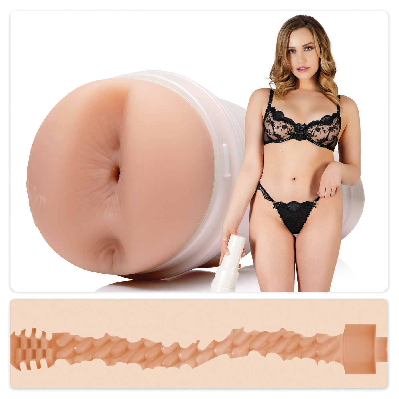 Original Fleshlight Girls Mia Malkova Boss Level Anal Mastürbatör
