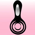 Erox The Cock Ring Clitoral Stimulation Penis Kafesi-Black