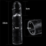 Lovetoy Flawless Clear 5 cm Dolgulu Şeffaf Penis Kılıfı