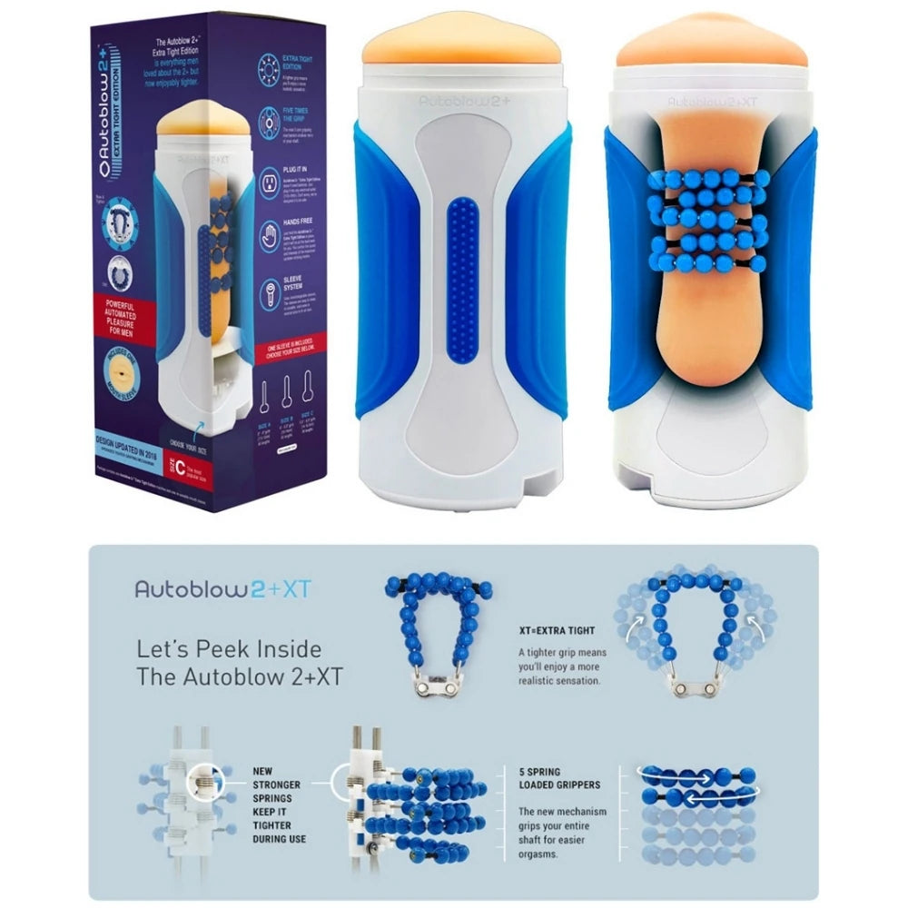 Autoblow 2+ XT Machine Size B Otomatik Mastürbatör