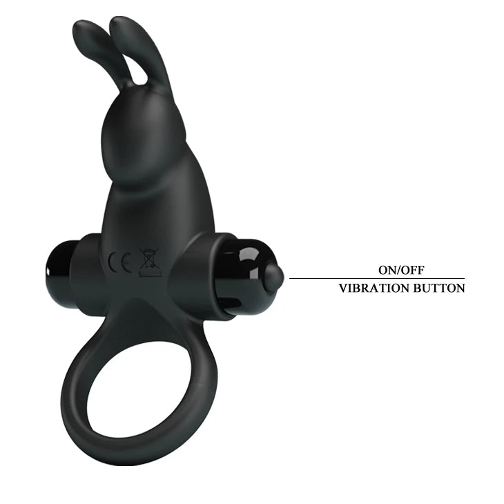 Pretty Love Vibrant Ring I Rabbitli Titreşimli Penis Halkası