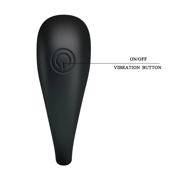 Pretty Love Trap Vibrating Clitoral Cock Ring Titreşimli Penis Halkası BI-210140