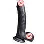 Xise Male Lion Flexible 20 cm Realistik Zenci Penis XS-WBC10031-Black