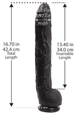 Doc Johnson Dick Rambone Realistik Penis 43 Cm