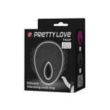 Pretty Love Trap Vibrating Clitoral Cock Ring Titreşimli Penis Halkası BI-210140