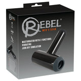Rebel Men's Gear With 2 Functions Hareketli Masturbator