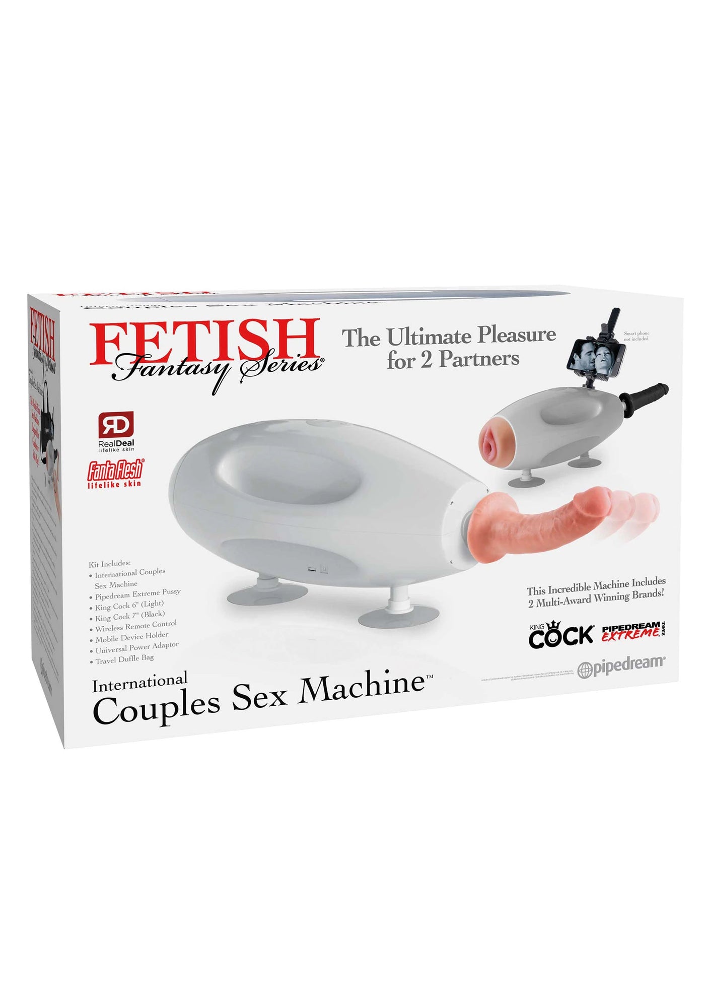 Pipedream Kolay Taşınabilir Couples Sex Machine