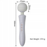 Erox Magic Wand Slide Massager Masaj Wand Vibratör
