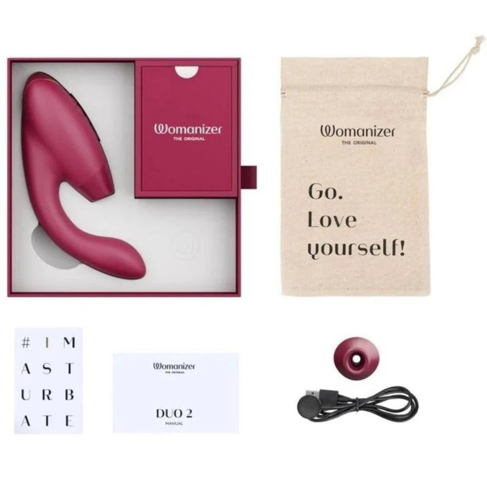 Womanizer Duo 2 Emiş Güçlü G-Spot Vibratör