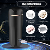 Xise Snow İnspiratory Emiş Güçlü 7 Modlu Titreşimli Anüs Mastürbatör
