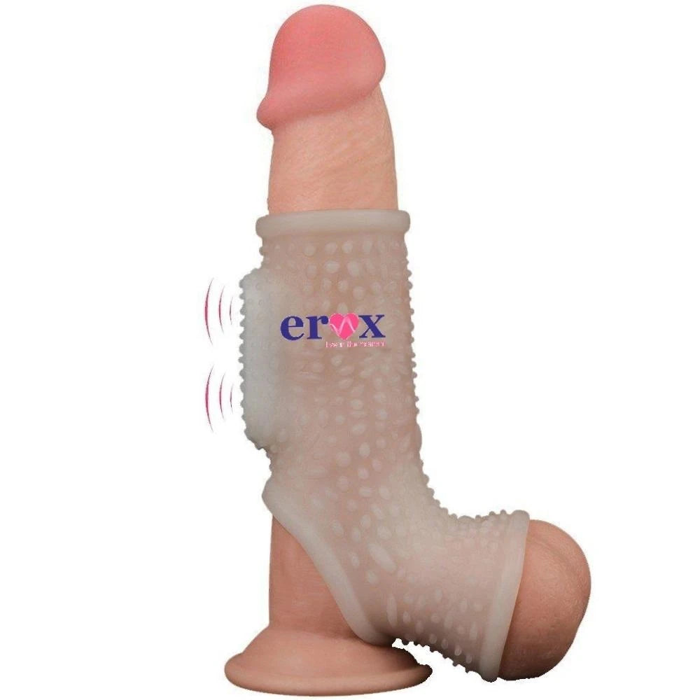 Lovetoy Drip Knights Ring Testis Geçirmeli Titreşimli Yarım Penis Kılıfı