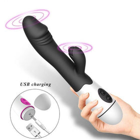 Erox Mix Vibe 30 Mod Titreşimli Rabbit Vibratör-Black