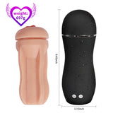 Shequ Tiny Waist Yumuşak Şarjlı Titreşimli Vajina Mastürbatör