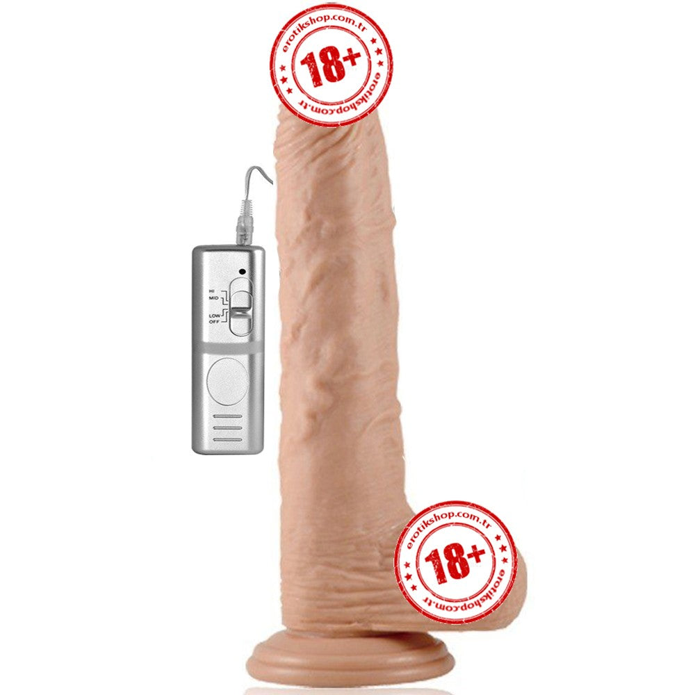Lovetoy Real Extreme 24 cm Titreşimli Realistik Penis