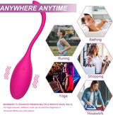 Erox Benwa Balls Uzaktan Kumandalı Kegel Egzersiz Vibratörü-Pink