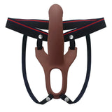 Aphrodisia Hollow Strap-On Flesh 17 Cm İçi Boş Belden Bağlamalı Penis-Brown