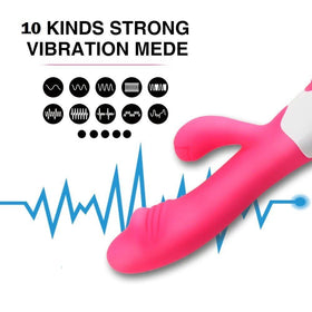 Meybix Ultra Esnek Yapıda Klitoris Uyarıcı Rabbitli Vibratör
