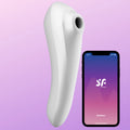 Satisfyer Dual Pleasure Telefon Kontrollü Emiş Güçlü Vibratör