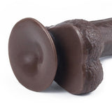 Lovetoy Sliding Skin Dildo Hareketli Deri Özellikli 18 Cm Realistik Zenci Penis