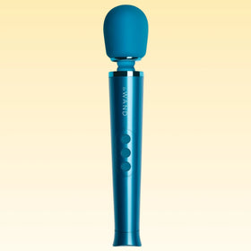 Le Wand Petite Rechargeable Vibrating Body Massager Masaj Aleti - Blue