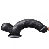 Xise Male Lion Flexible 20 cm Realistik Zenci Penis XS-WBC10031-Black