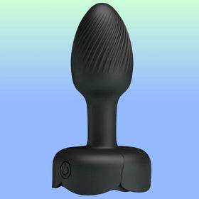 Pretty Love Olman Titreşimli ve Led Işıklı Anal Plug BI-040184