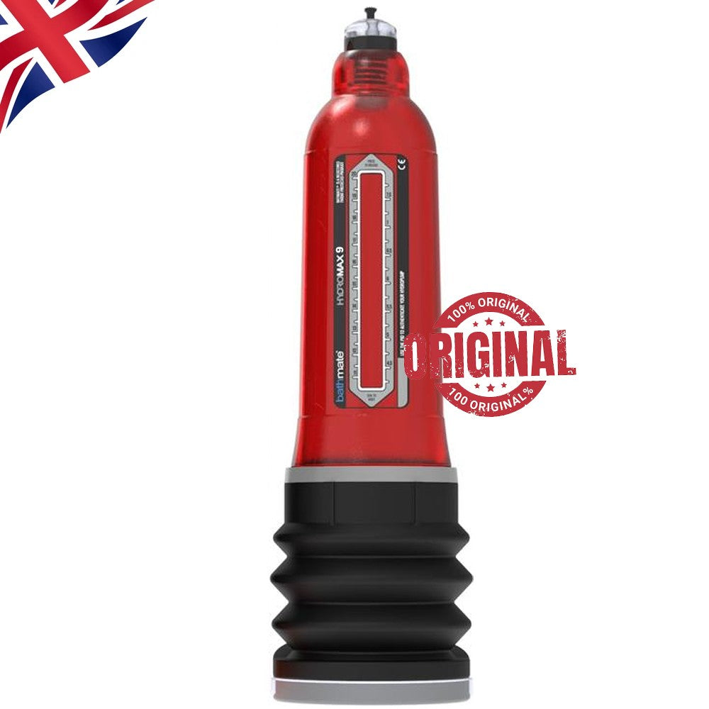 Bathmate Hydromax 9 Hydropump Penis Enlarger Sulu Penis Pompası Red
