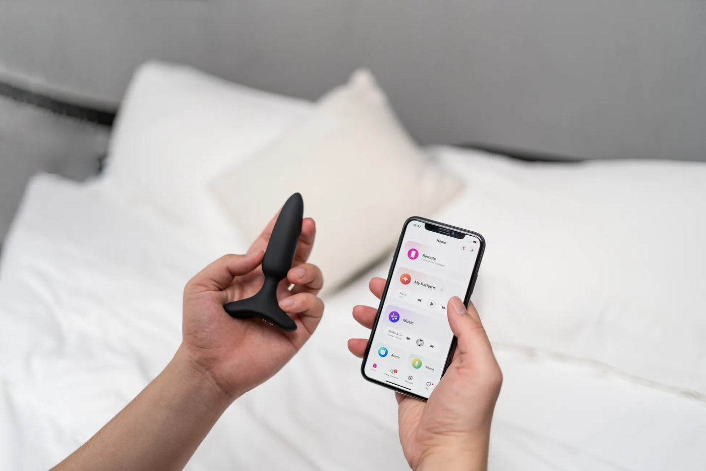 Lovense Hush 2 Butt Plug XS 25 mm Telefon Uyumlu Anal Vibratör