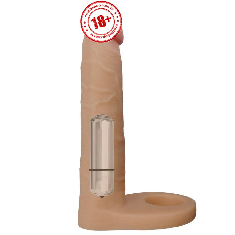 Lovetoy The Ultra Soft Double 15.8 cm Titreşimli Anal Penis LV1132