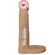 Lovetoy The Ultra Soft Double 15.8 cm Titreşimli Anal Penis LV1132