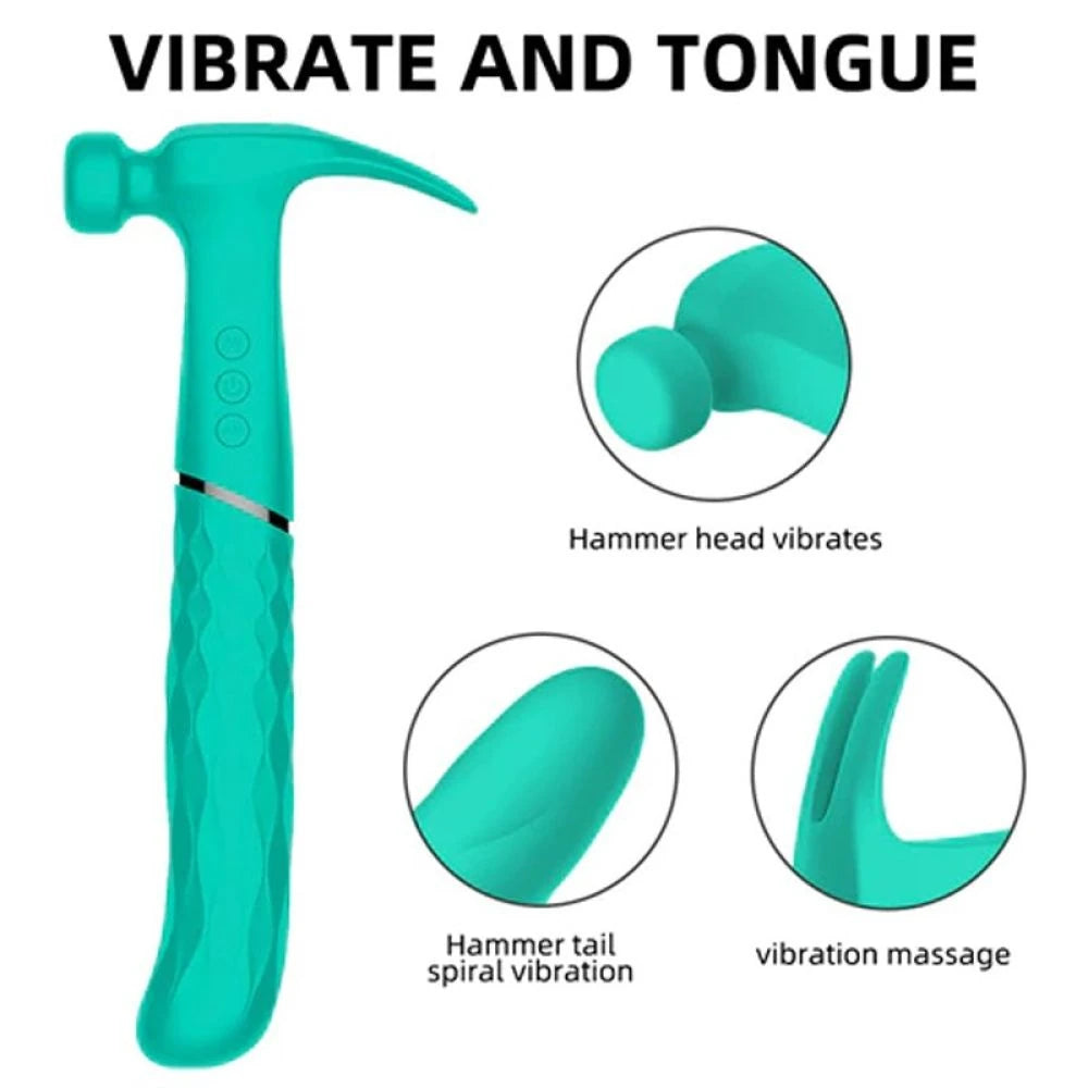 Erox Hammer Love Green Ultra Güçlü Çekiç Vibratör