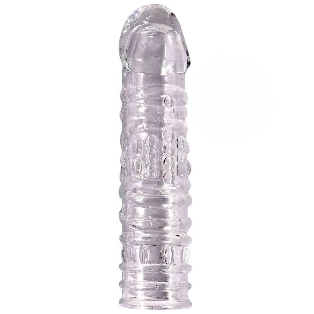 Shequ Noel Silikon Şeffaf Penis Kılıfı