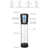 Erox Canwin Male Passion Pump Reuseable Otomatik Penis Pompası