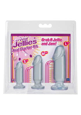 Doc Johnson Crystal Jellies Jel Doku Anal Plug Seti