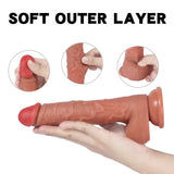 Shequ Harlan Kemerli İleri Geri Hareketli Realistik Penis SQ-T10015