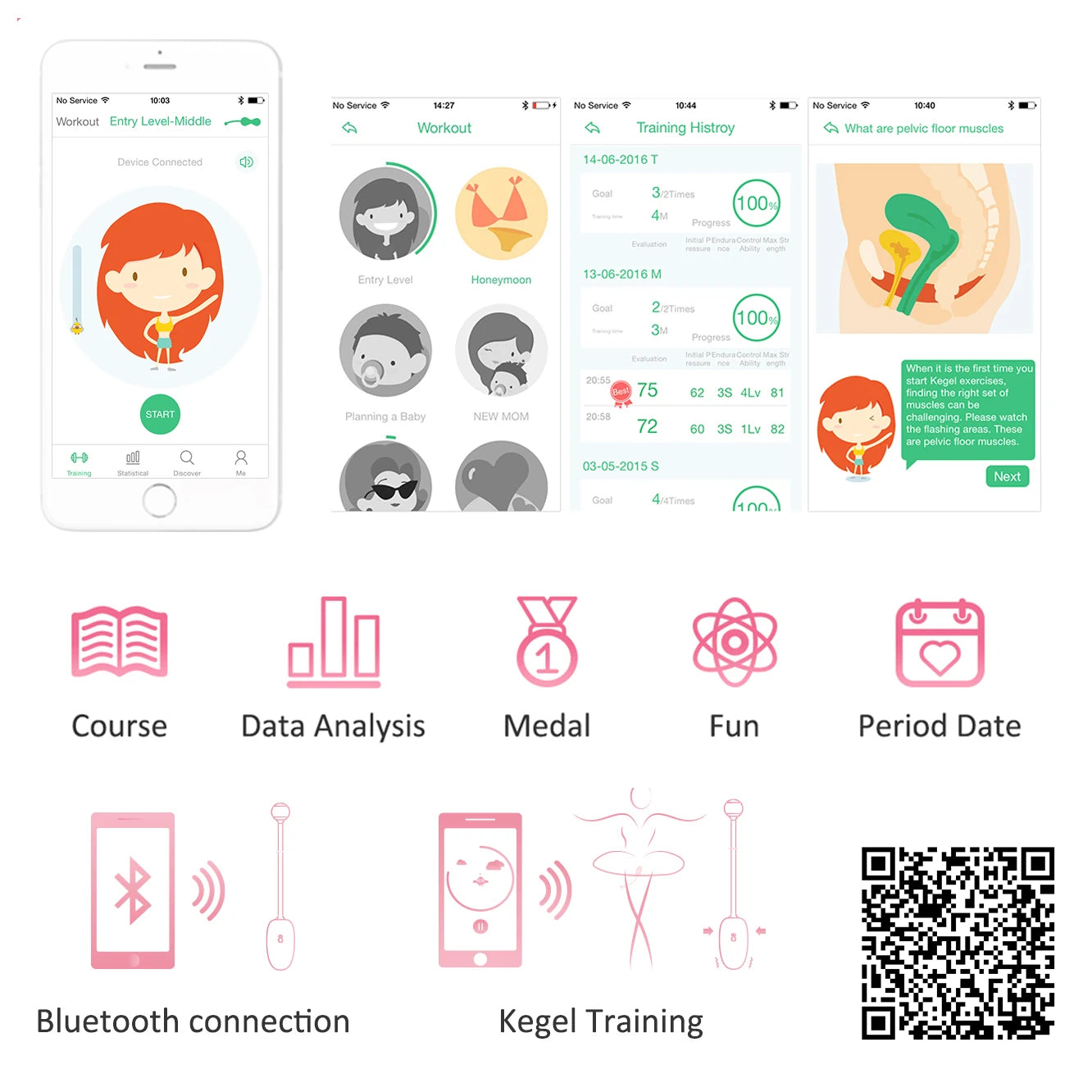 Magic Motion Kegel Coach Akıllı Sistem Kegel Vibratör