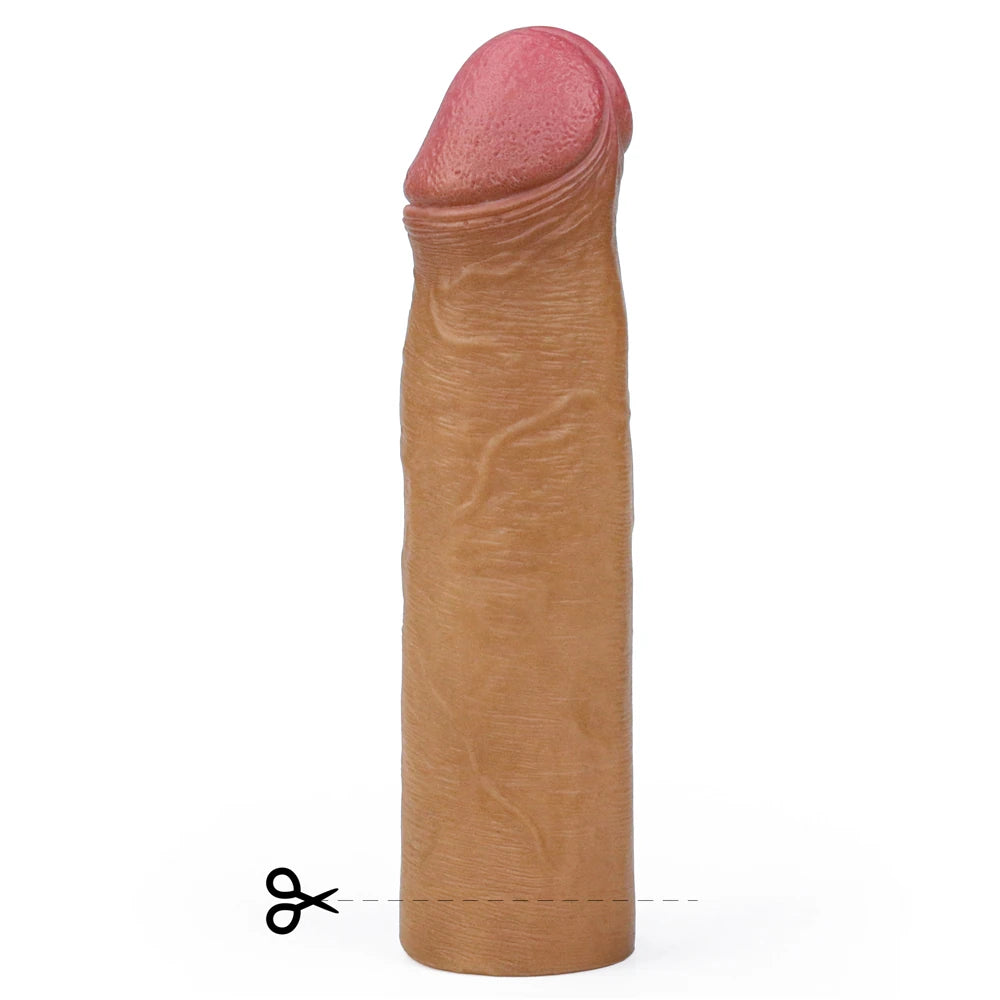 Lovetoy Nature Extender Flexible 5 cm Uzatmalı Realistik Penis Kılıfı