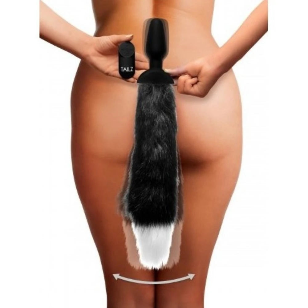Xr Tailz Waggerz Hareketli Uzaktan Kumandalı Kuyruklu Anal Plug