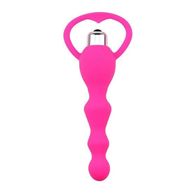 Erox Anal Fantasy Boğumlu Titreşimli Anal Vibratör-Pink