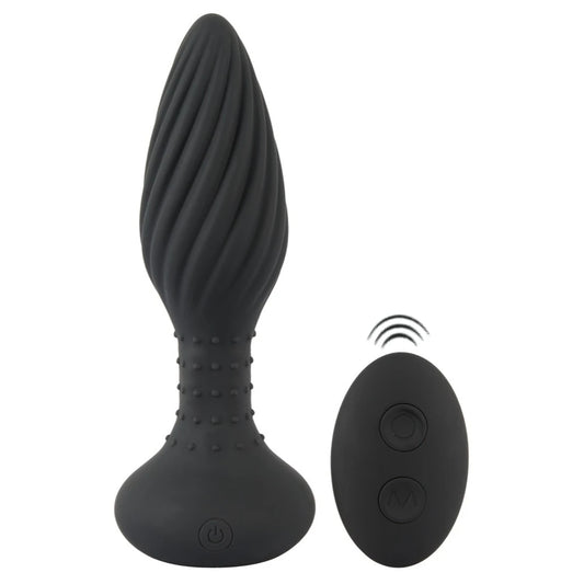 Anos Remote Controlled Butt Plug Titreşimli Anal Plug